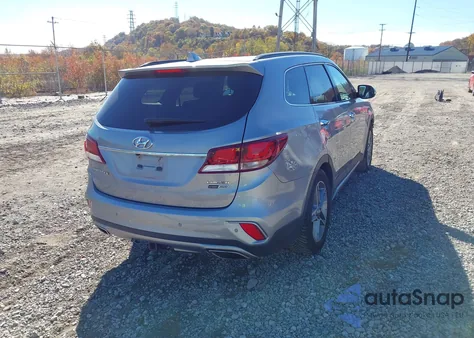 2018 Hyundai Santa Fe Limited Ultimate from USA, damaged, VIN KM8SRDHF6JU282455